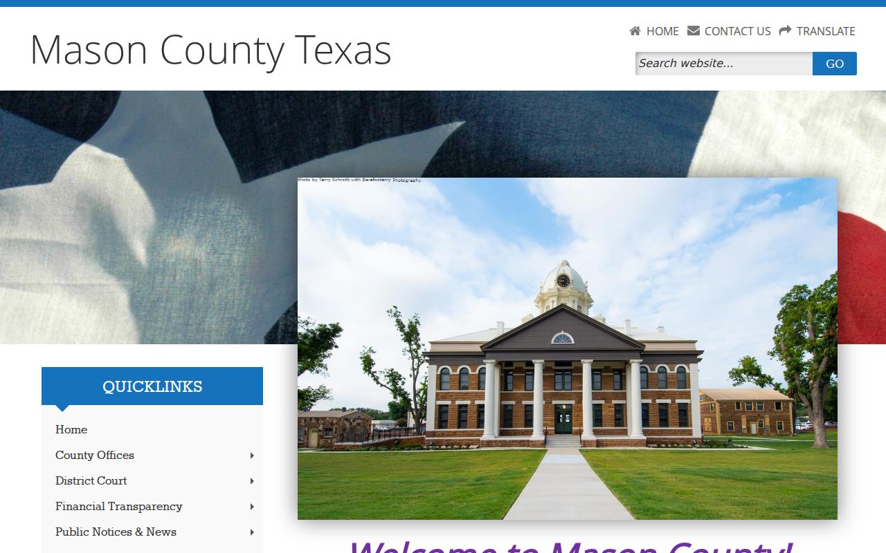 Mason criminal records access and the restored Mason County Courthouse